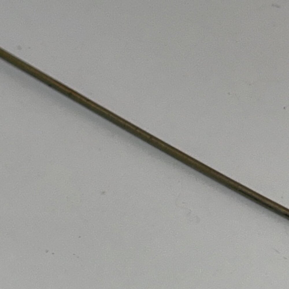 Antique Gold-Tone Hat Pin Victorian Edwardian 1900s Estate Millinery 10 inch - Picture 5 of 10